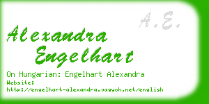 alexandra engelhart business card